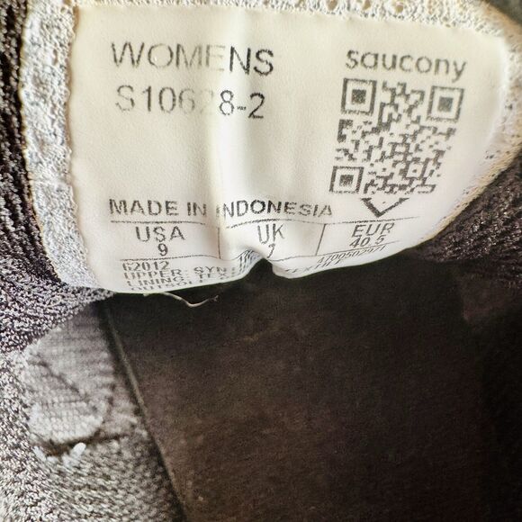 Saucony COHESION 14 Running Shoes Womens‎ Size 9 Sneakers BLACK/FUCHSIA Comfort - Picture 9 of 9